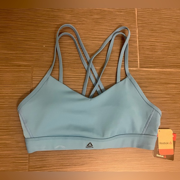 Reebok strappy sports bra, size medium - Picture 1 of 3